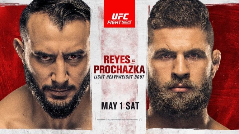 UFC Vegas 25 Results: Reyes vs. Prochazka