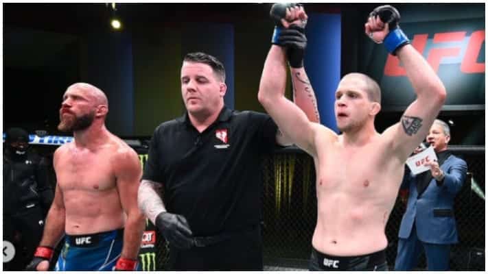 Alex Morono Reacts To Stopping BMF Donald Cerrone At UFC Vegas 26 1 Alex Morono