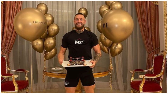 Conor McGregor Celebrates Topping The Forbes Rich List 1 McGregor