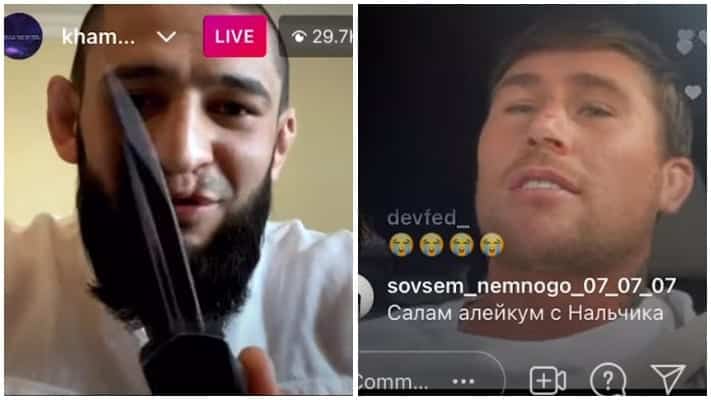 Darren Till & Khamzat Chimaev Agree To Fight On Instagram Live