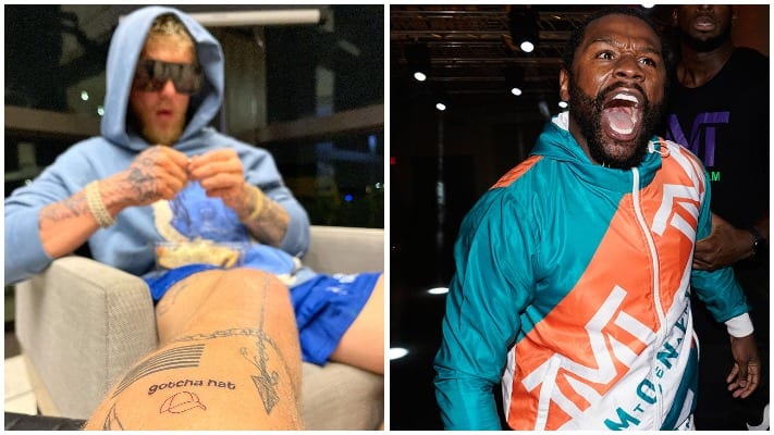 Jake Paul Was Shocked Floyd Mayweather Got So Mad About His Hat 1 Jake Paul