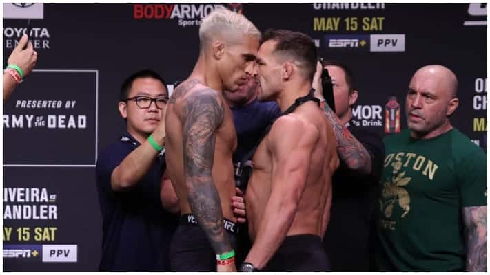 Charles Oliveira Knocks Out Michael Chandler – UFC 262 Results