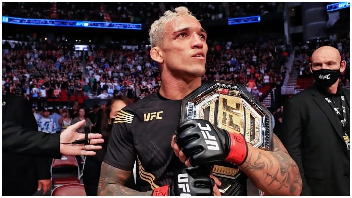 Charles Oliveira Expects To Defend His Title By Submitting Dustin Poirier