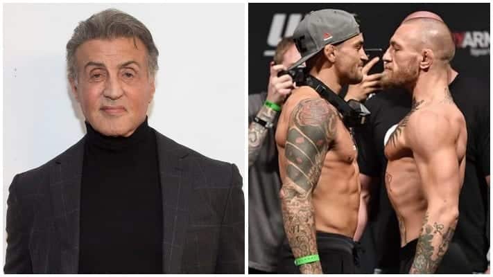 Sylvester Stallone: Dustin Poirier Has ‘Big Time Advantage’ At UFC 264