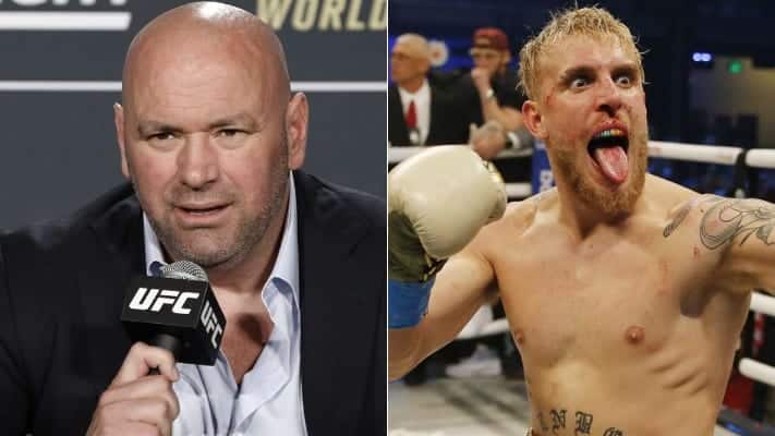Dana White ‘Not Gonna F***ing Loan’ UFC Fighter To Box Jake Paul