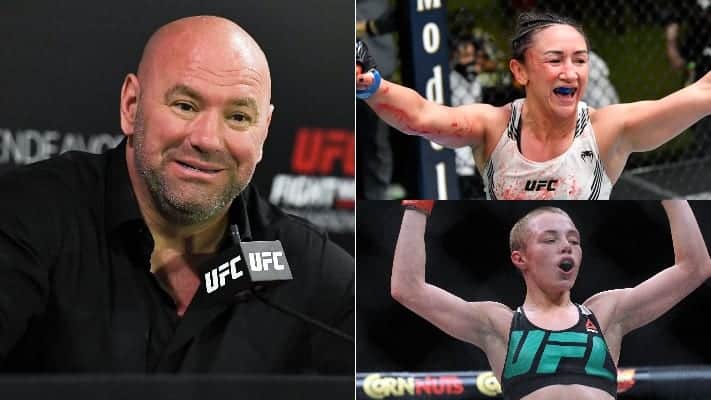 Dana White: Carla Esparza Or Zhang Weili Will Get Next 115lb Title Shot