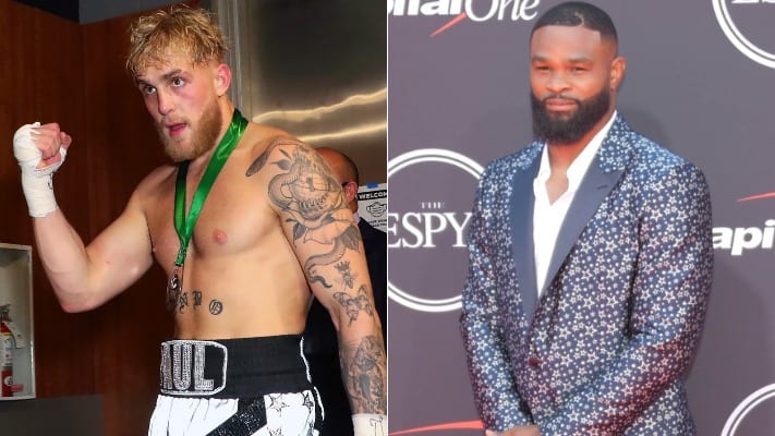 Jake Paul Tyron Woodley