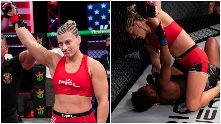 Kayla Harrison Quickly Stops Mariana Morais – PFL 3 Highlights