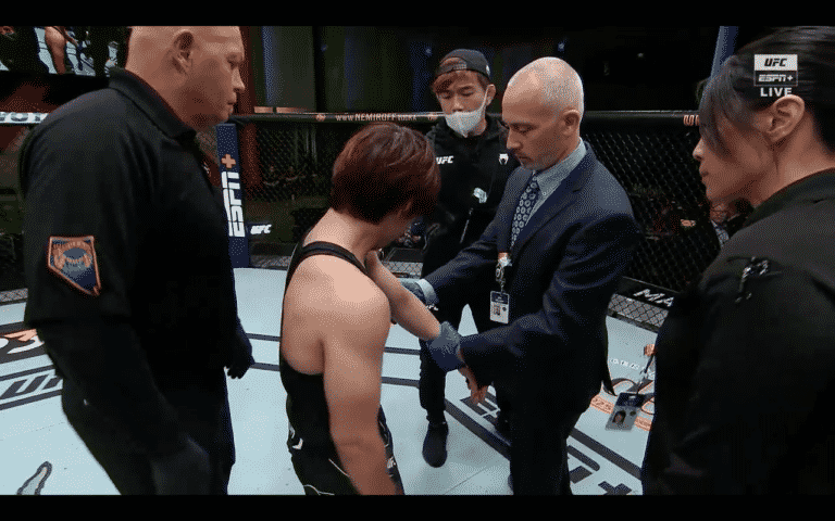 Virna Jandiroba Scores Doctor Stoppage Win After Kanako Murata Suffers Arm Injury – UFC Vegas 29 Highlights