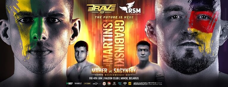 BRAVE CF 51: Full Card And How To Watch