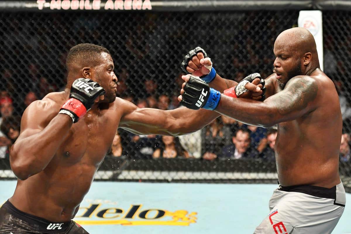 Report - Francis Ngannou vs. Derrick Lewis 2 Postponed Until September 1 Ngannou