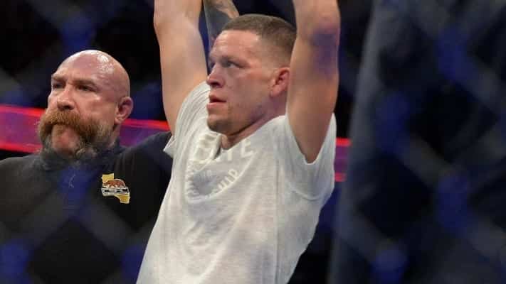 Nate Diaz Encourages Francis Ngannou to Self-Promote to Get Better Pay