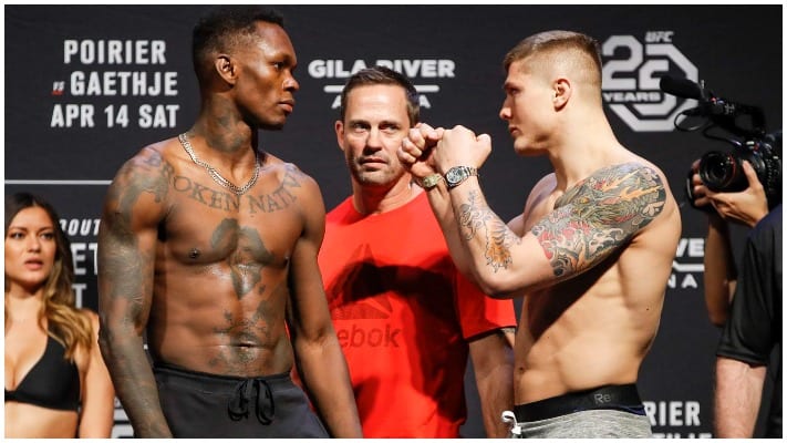 Israel Adesanya Removes Judge Who Scored First Fight To Marvin Vettori