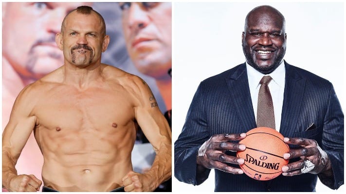 Chuck Liddell Open To ‘Fun’ Fight With Shaquille O’Neal