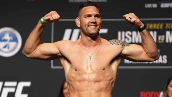 Chris Weidman is Training Again Just Months After UFC 261 Leg Injury