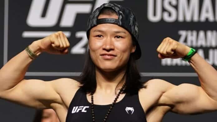 Zhang Weili Preparing For Title Rematch With Rose Namajunas