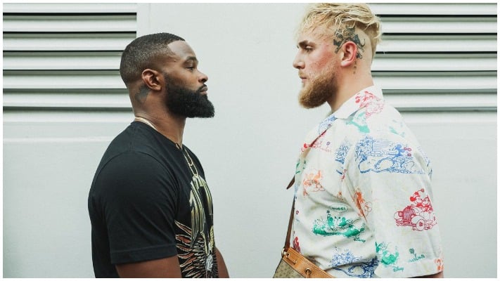 Tyron Woodley Predicts He’ll KO Jake Paul In The Third Round