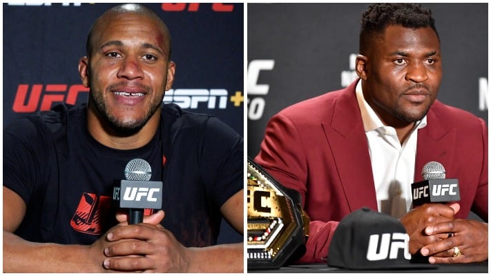 Ciryl Gane Wants To Fight Former Teammate  Francis Ngannou Next