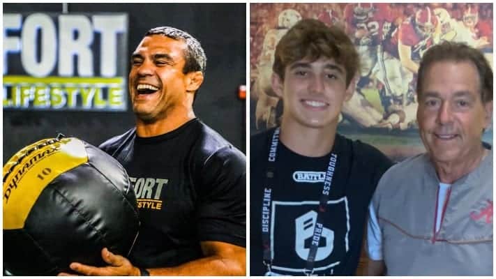 Vitor Belfort’s Son, Davi Belfort, Receives Football Offer From Alabama