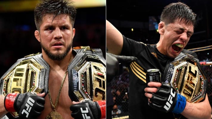 VIDEO | Henry Cejudo Congratulates Flyweight Champ Brandon Moreno