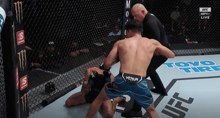 Adrian Yanez Rallies, Stops Randy Costa With Second Round Strikes – UFC Vegas 32 Highlights