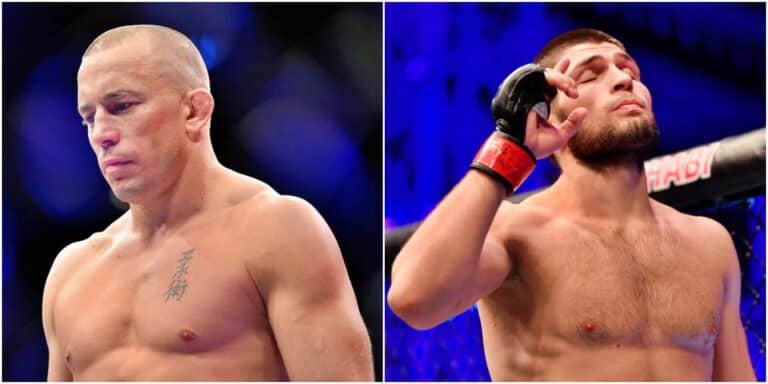 Georges St-Pierre On Superfight With Khabib Nurmagomedov: We’re Never Going To See It, Unfortunately