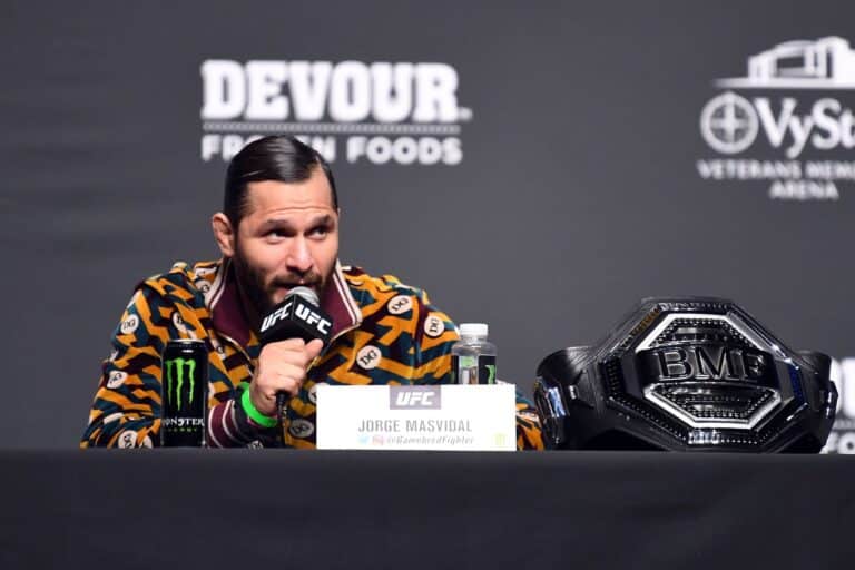 Jorge Masvidal Urges Colby Covington To Release Video Of Dustin Poirier Dropping Him