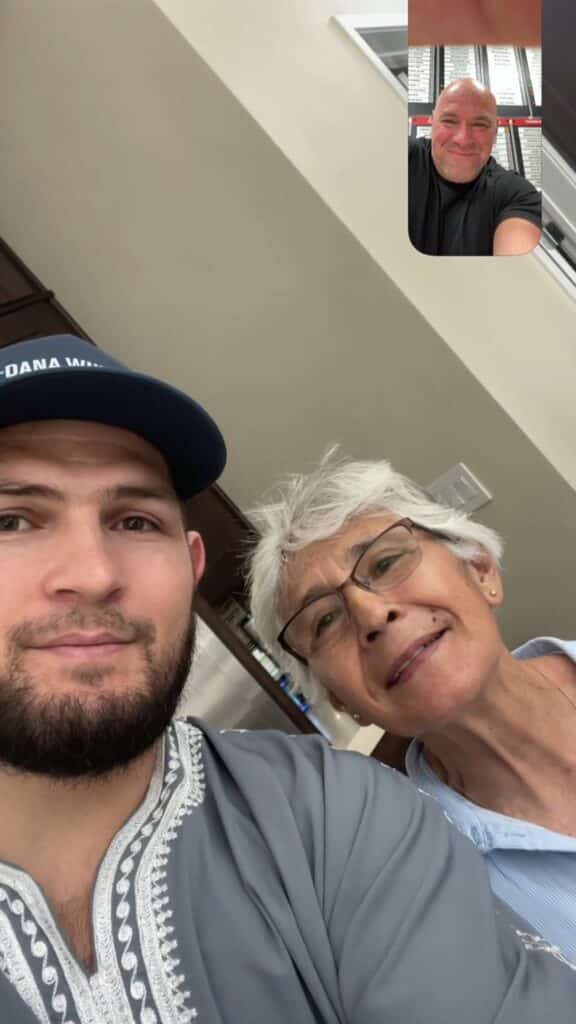 Khabib facetime