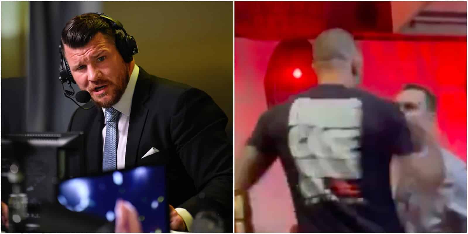 Michael Bisping Reacts To Joe Schilling Bar Altercation Footage 1 Bisping