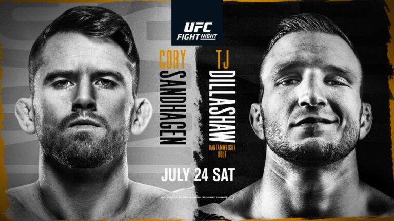 UFC Vegas 32 Results: Sandhagen vs. Dillashaw