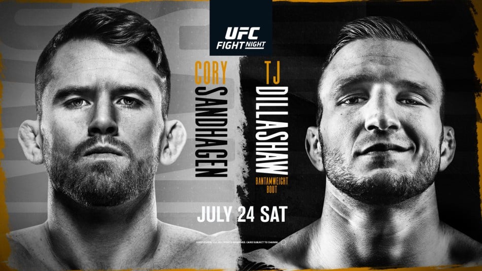 UFC Vegas 32 Results: Sandhagen vs. Dillashaw 1 UFC Vegas 32