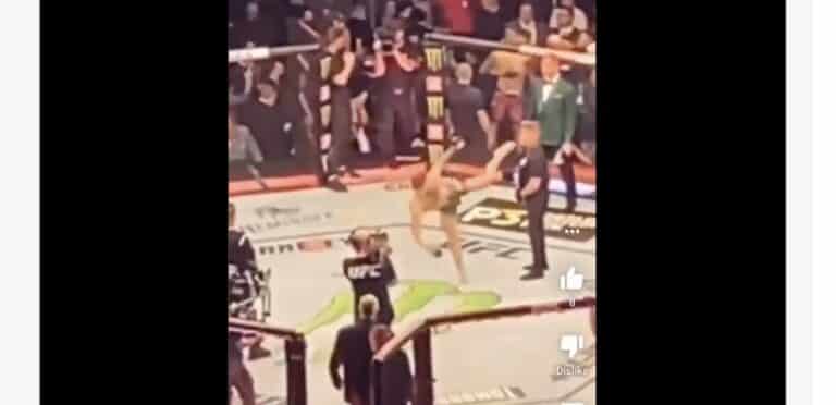 conor mcgregor kick guard
