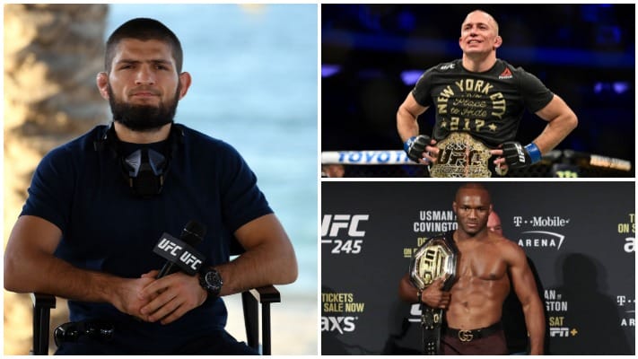 Khabib Nurmagomedov Thinks Prime GSP Would Beat Kamaru Usman