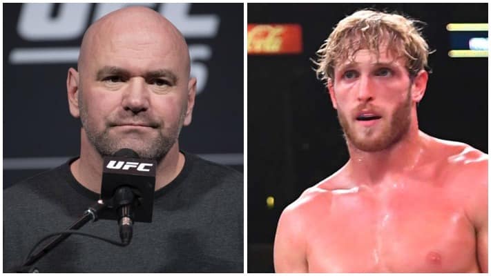 Logan Paul Details Surprise Call From Dana White Ahead Of UFC 264