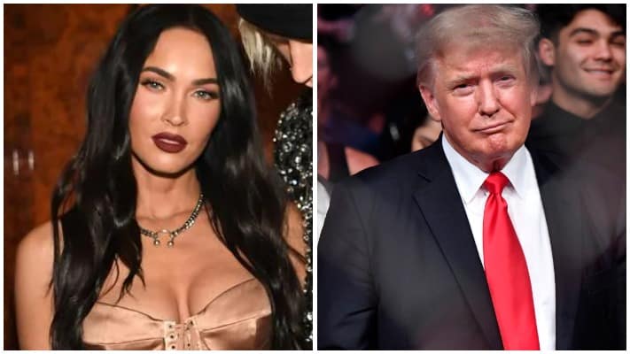 Megan Fox Talks About Sitting Next To ‘Legend’ Donald Trump At UFC 264 1 Megan Fox