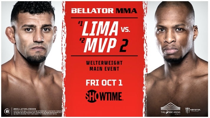 Douglas Lima vs. MVP 2 Set For Bellator’s Return To London