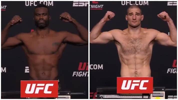 UFC Vegas 33 Weigh-In Results