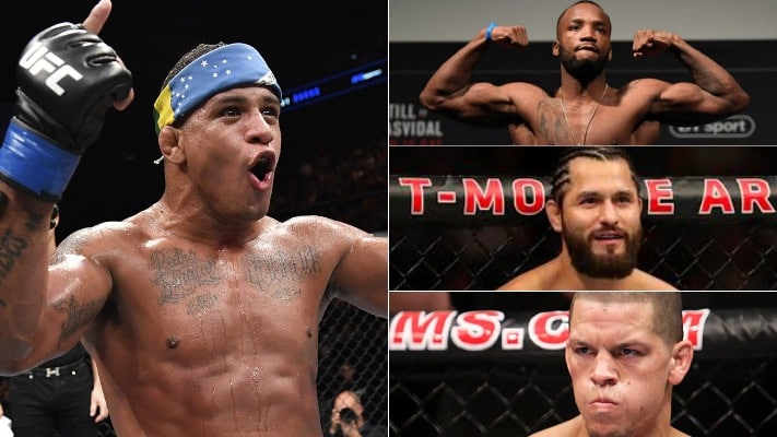 Gilbert Burns Continues Callouts Of Edwards, Masvidal & Diaz