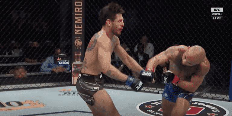 Miles John Flattens Anderson dos Santos With Huge KO – UFC 265 Highlights