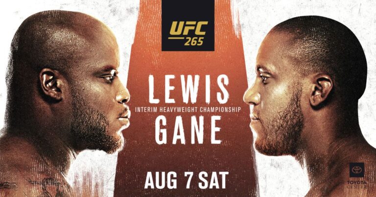 UFC 265 Results: Lewis vs. Gane