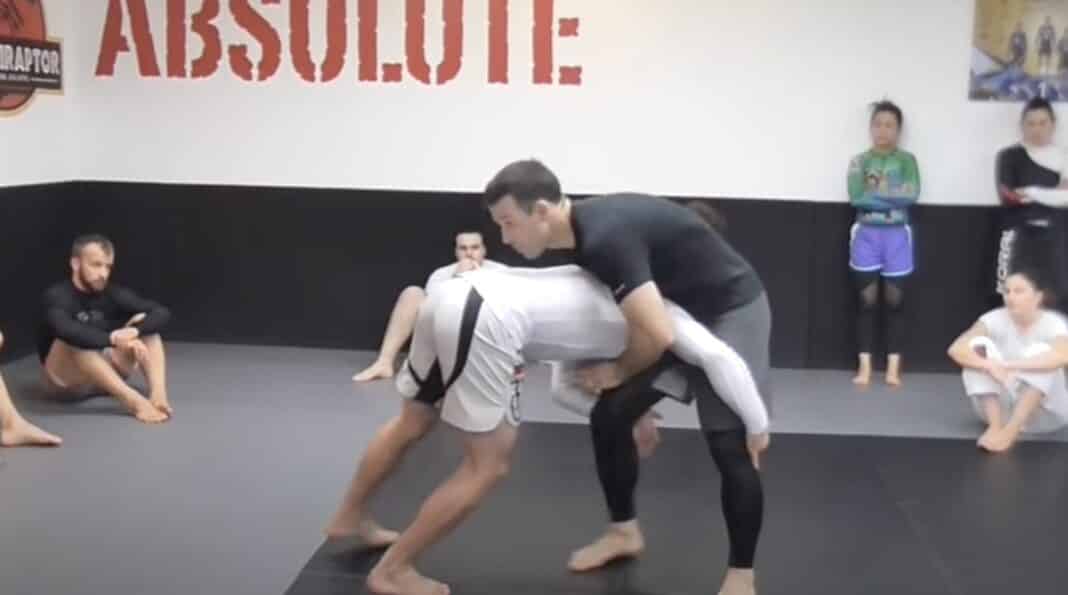 Double leg takedown