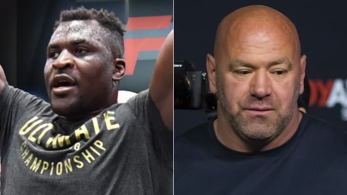 Francis Ngannou Dana White