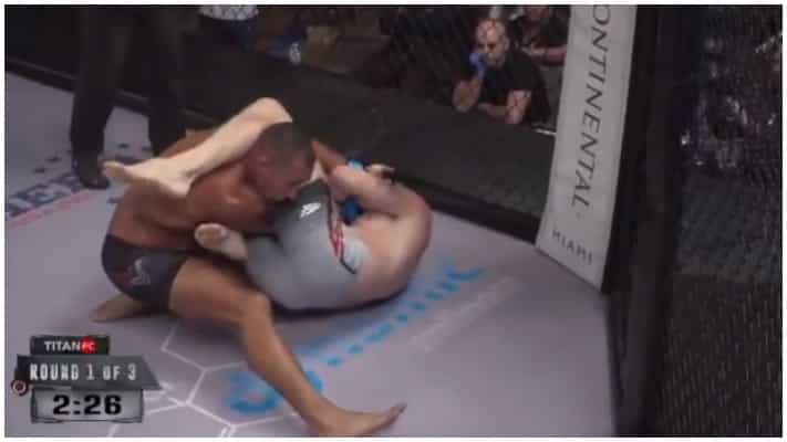 VIDEO | Nate Marquardt Picks Up Submission Win At Titan FC 71