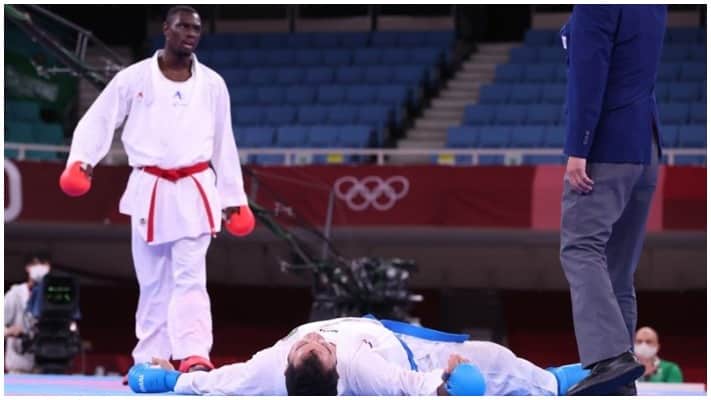 VIDEO | Karate Fighter Wins Gold Despite Getting Knocked Out