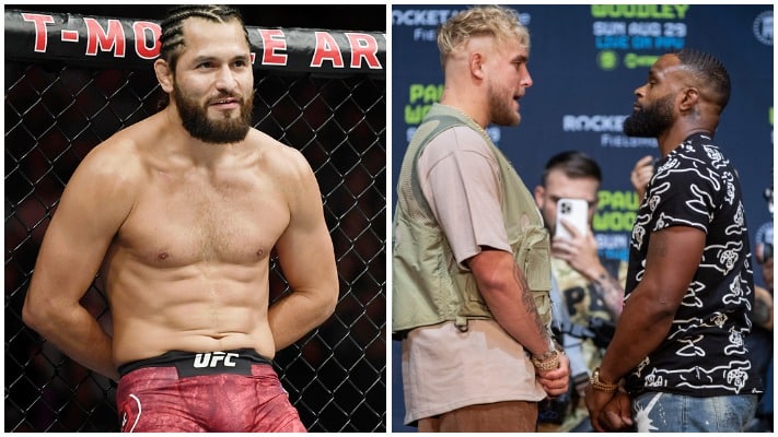 Jorge Masvidal Backs Tyron Woodley To Knock Jake Paul ‘The F*ck Out’