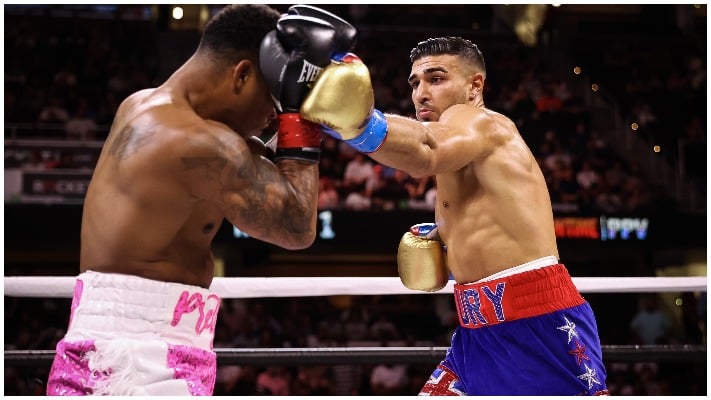 Tommy Fury Outpoints Jake Paul’s Sparring Partner, Anthony Taylor