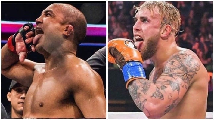 BJ Penn Rips Jake Paul for Glove Licking Antic in Tyron Woodley Fight