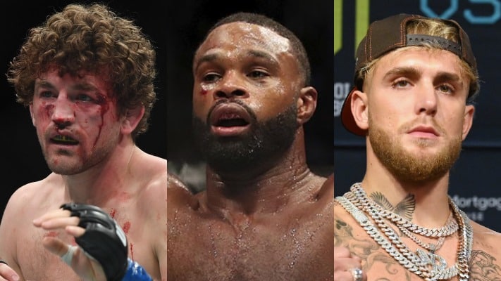 Ben Askren Jake Paul Tyron Woodley