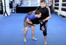 single leg takedown