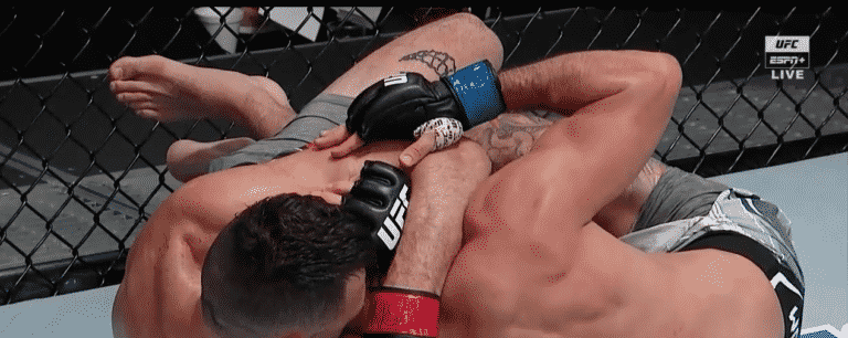 Julian Erosa Wraps Up Charles Jourdain With D’Arce Choke – UFC Vegas 36 Highlights